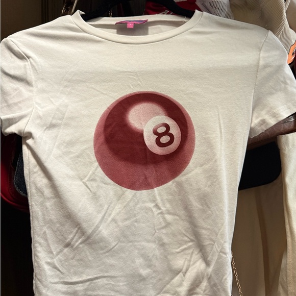 Edikted Tops - Edikted 8 ball shirt